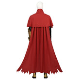 Final Fantasy VII Rebirth Vincent Valentine Cosplay Costume Red Suit for Women's Cosplay Party Suit