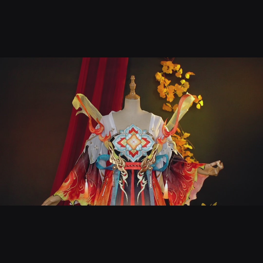 Naraka: Bladepoint Demon Knife Girl Cosplay Costume Ancient Style Hanfu Game Costume for Girls