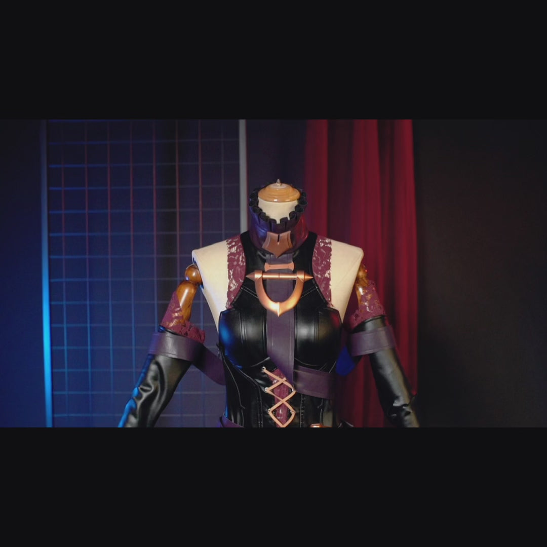 Game LOL Briar Cosplay Costumes Cosplay Briar Suit for Halloween Cosplay Party for Girls One-piece Trousers