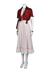 Final Fantasy VII Rebirth Aerith Gainsborough Cosplay Costume Girls Dress Game Costume for Women Halloween Party Suit