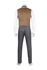 Victor Van Dort Cosplay Costume Tim Burton's Corpse Bride Suit for Men Movie Costume for Halloween Party Show