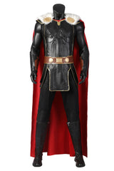 Thor：Love and Thunder Thor Cosplay Costume Red Cloak for Men Halloween Party Cosplay Suit