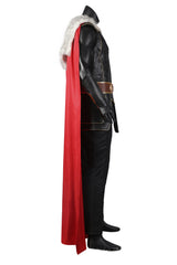 Thor：Love and Thunder Thor Cosplay Costume Red Cloak for Men Halloween Party Cosplay Suit