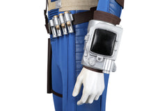 Fallout Cooper Howard Cosplay Costume Movie Cosplay Suit Party Costume for Men's Blue Outfit