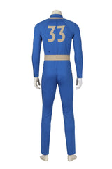 Fallout Cooper Howard Cosplay Costume Movie Cosplay Suit Party Costume for Men's Blue Outfit