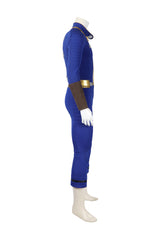 Fallout 4 Cosplay Costume Boys Blue Jumpsuit Game Costume for Men's Party Display Suit