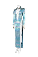 Baldur's Gate 3 Cosplay Costume Blue Dress for Girls Game Costume Cosplay Party Show