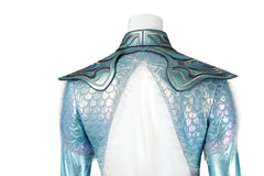 Baldur's Gate 3 Cosplay Costume Blue Dress for Girls Game Costume Cosplay Party Show