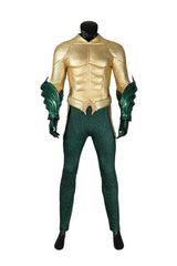 Aquaman and the Lost Kingdom Aquaman  Arthur Curry Cosplay Costume for Men's Jumpsuit Bodysuit