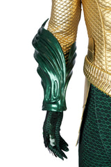 Aquaman and the Lost Kingdom Aquaman  Arthur Curry Cosplay Costume for Men's Jumpsuit Bodysuit