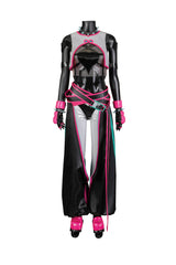 Games Street Fighter 6 Juri Cosplay Costumes Sexy Games Suit for Girls Cosplay Halloween Party Suit