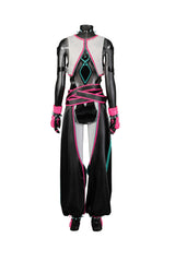 Games Street Fighter 6 Juri Cosplay Costumes Sexy Games Suit for Girls Cosplay Halloween Party Suit