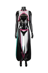 Games Street Fighter 6 Juri Cosplay Costumes Sexy Games Suit for Girls Cosplay Halloween Party Suit