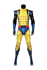 X-Men '97 Wolverine James Howlett Movie Cosplay Costume Men's Jumpsuit for Boys Party Show