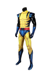 X-Men '97 Wolverine James Howlett Movie Cosplay Costume Men's Jumpsuit for Boys Party Show