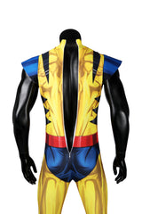 X-Men '97 Wolverine James Howlett Movie Cosplay Costume Men's Jumpsuit for Boys Party Show