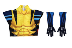 X-Men '97 Wolverine James Howlett Movie Cosplay Costume Men's Jumpsuit for Boys Party Show