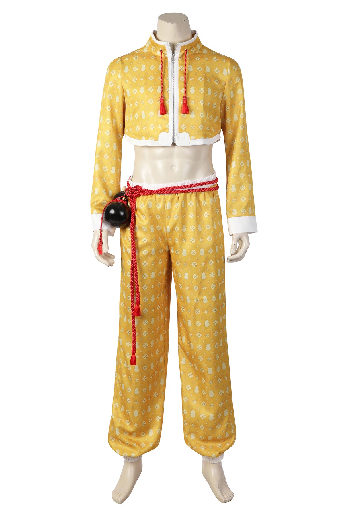 Street Fighter Jamie Cosplay Costume for Boys Game Cosplay Suit Party Show