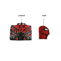 Avengers：Infinity War Spider-man Cosplay Jumpsuit Cosplay Spider-man Bodysuit for Men's Halloween Party