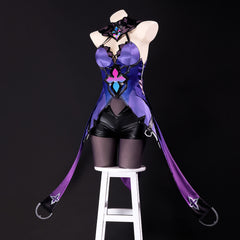 Honkai: Star Rail Black Swan Cosplay Costume for Sexy Girls Halloween Cosplay Party Costume Suit