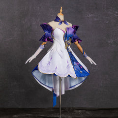 Honkai Star Rail Alice Himora Cosplay Costume Blue Dress for Girls Cosplay Party Costume for Halloween