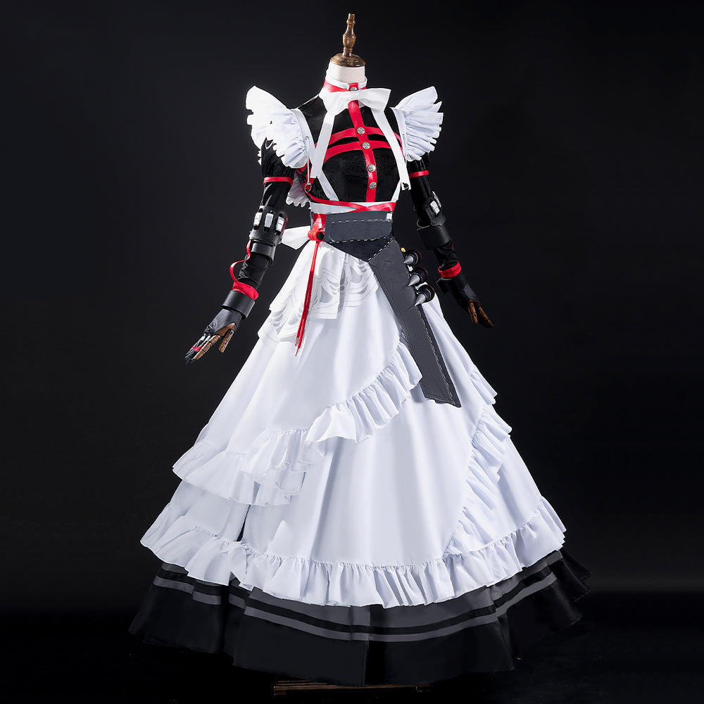 Zenless Zone Zero Alexandrina Sebastiane Cosplay Costume Victorian Domestic Maid Costume for Girls