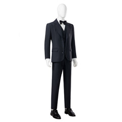 Joker 2 Cosplay Costume Black Outfit for Men's Cosplay Party Movie Costume Party Show