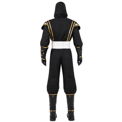 Mighty Morphin Power Rangers Black Ninja Cosplay Costume Black Costume for Men Cosplay Party