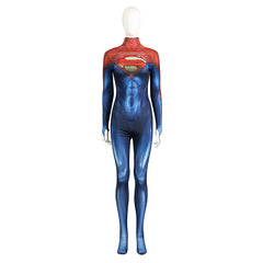 The Flash Kara Zor-El Supergirl Superhero Movies Cosplay Costume for Girls Jumpsuit for Cosplay Party