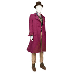 Wonka Movies Cosplay Costume Cosplay Wonka for Men Suit for Cosplay Halloween Party