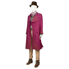 Wonka Movies Cosplay Costume Cosplay Wonka for Men Suit for Cosplay Halloween Party