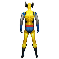 Wolverine Cosplay Costume X-Man Wolverine Costume Jumpsuit Cosplay Bodysuit for Halloween Party Suit