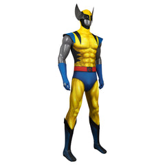 Wolverine Cosplay Costume X-Man Wolverine Costume Jumpsuit Cosplay Bodysuit for Halloween Party Suit