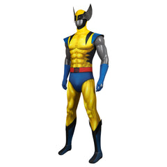 Wolverine Cosplay Costume X-Man Wolverine Costume Jumpsuit Cosplay Bodysuit for Halloween Party Suit