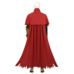 Final Fantasy VII Rebirth Vincent Valentine Cosplay Costume Red Suit for Women's Cosplay Party Suit