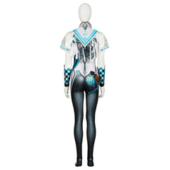 Stellar Blade Eve Cosplay Costume for Women Blue Jumpsuit Suit for Cosplay Party Gift