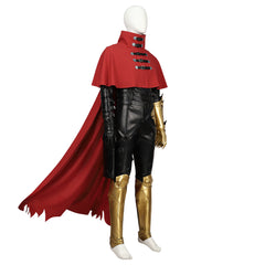 Final Fantasy VII Rebirth Vincent Valentine Cosplay Costume Red Suit for Women's Cosplay Party Suit