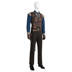 Fallout Ghoul Cosplay Costume for Men Halloween Crazy Party Outfit