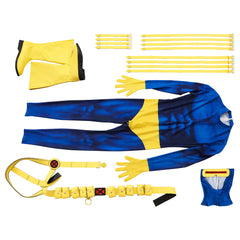 X-Men Cyclops Cosplay Costume for Men's Halloween Party Jumpsuit Cosplay Scott Summers