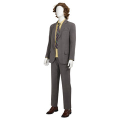 Joker 2 Cosplay Costume Movie Cosplay Joker Gray Outfit Costume Party Halloween Suit