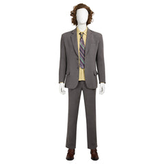 Joker 2 Cosplay Costume Movie Cosplay Joker Gray Outfit Costume Party Halloween Suit