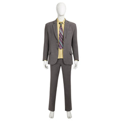 Joker 2 Cosplay Costume Movie Cosplay Joker Gray Outfit Costume Party Halloween Suit