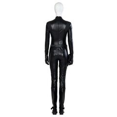 G.I. Joe: Rise of Cobra The Baroness Cosplay Costume Black Jumpsuit for Girls Cosplay COBRA Suit for Halloween Party