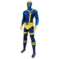 X-Men Cyclops Cosplay Costume for Men's Halloween Party Jumpsuit Cosplay Scott Summers