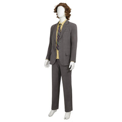 Joker 2 Cosplay Costume Movie Cosplay Joker Gray Outfit Costume Party Halloween Suit