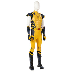 Deadpool 3 Movie Wolverine Cosplay Costume Yellow Suit for Men's Cosplay Party