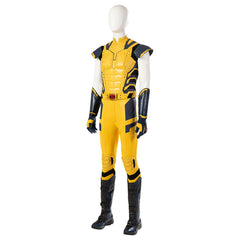 Deadpool 3 Movie Wolverine Cosplay Costume Yellow Suit for Men's Cosplay Party