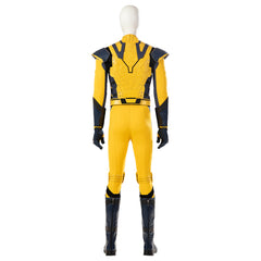 Deadpool 3 Movie Wolverine Cosplay Costume Yellow Suit for Men's Cosplay Party