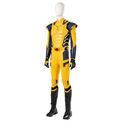 Deadpool 3 Movie Wolverine Cosplay Costume Yellow Suit for Men's Cosplay Party