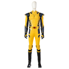 Deadpool 3 Movie Wolverine Cosplay Costume Yellow Suit for Men's Cosplay Party